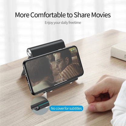 Portable Phone & Tablet Stand – Mobile Holder for iPhone 15, 14, and Desk Use
