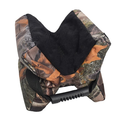 Outdoor Shooting Stand Bag - Tack Driver Gun Rest for Hunting - Rifle Bench Target Sports Accessories ( Unfilled Sand, Green )