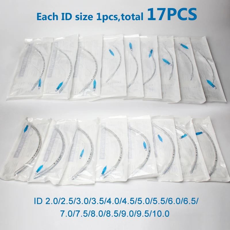 Disposable Veterinary Endotracheal Tube with Cuff – Sterile Tracheal Tube for Animal Use