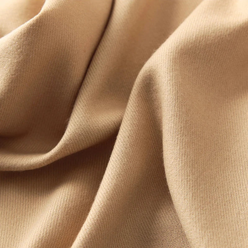 Desgine Solid Cashmere Scarf – Warm Autumn Winter Shawl Wrap with Tassels, Unisex Pashmina for Women and Men 2024