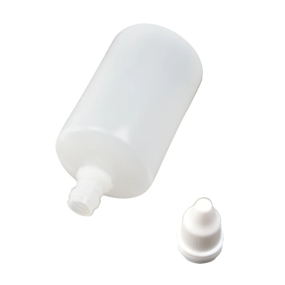 5PCS Squeezable Dropper Bottles — 5ML/10ML/15ML/20ML/30ML/50ML/100ML Refillable Plastic Bottles for Eye Liquid & Essentials