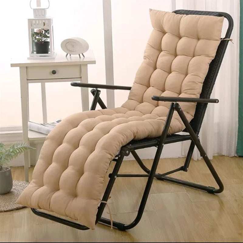 Recliner Soft Back Cushion - Comfortable Rocking Chair Lounger Seat Pad Garden Bench Cushion with Multiple Sizes