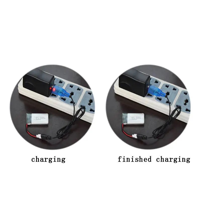 3.7V 400mA Battery USB Charger - NiMH/NiCd Battery Pack Charging Cable with SM 2P Plug for Electric Toys