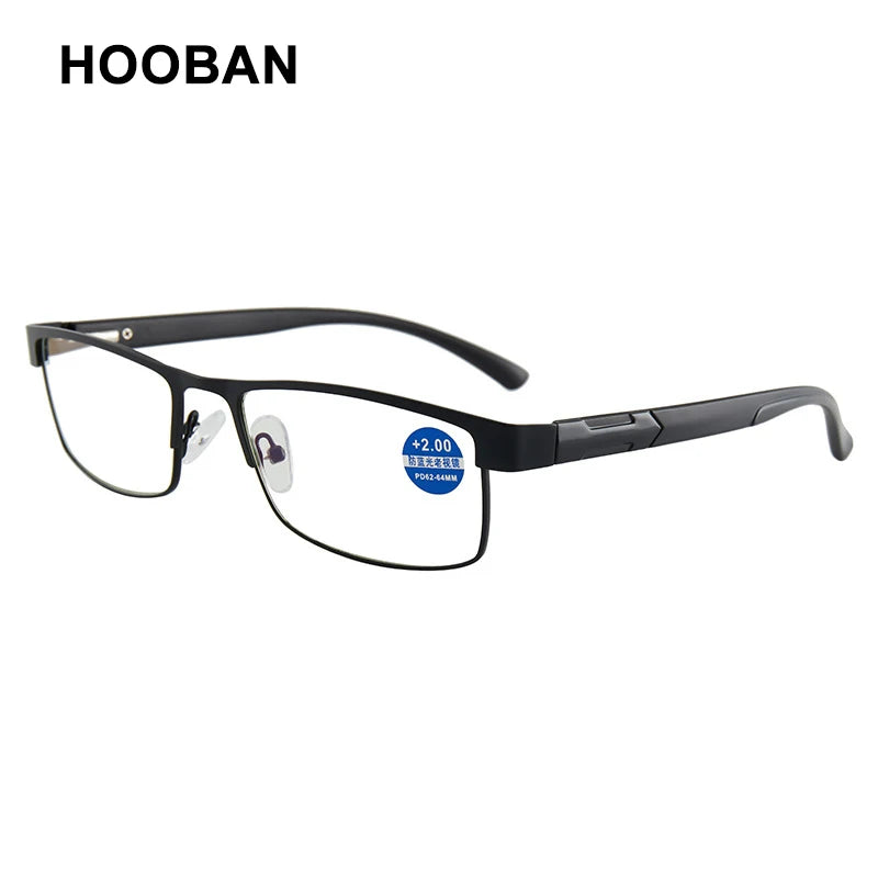 High-Quality Stainless Steel Reading Glasses for Men & Women – Fashion Presbyopic & Anti-Blue Light Eyewear