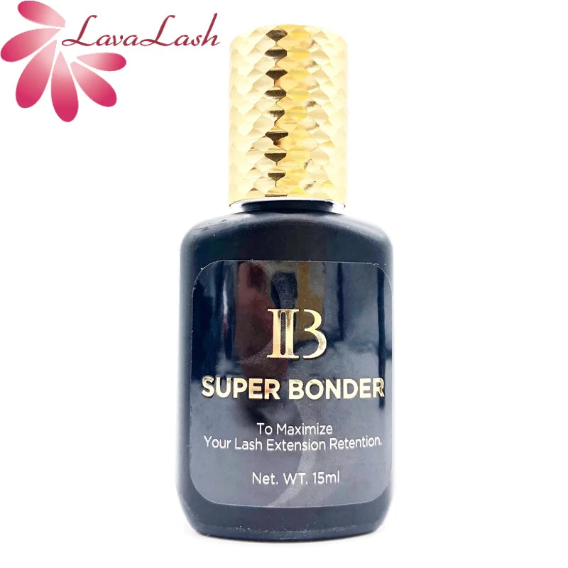IB Super Bonder 15ml Clear Glue — Original Eyelash Extension Adhesive & Fixing Agent for False Lashes Makeup Tools