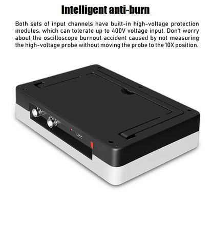 FNIRSI-1013D Digital Tablet Oscilloscope | Dual Channel 100MHz Bandwidth, 1GS/s Sampling Rate | 7" Mini Touchscreen Scope