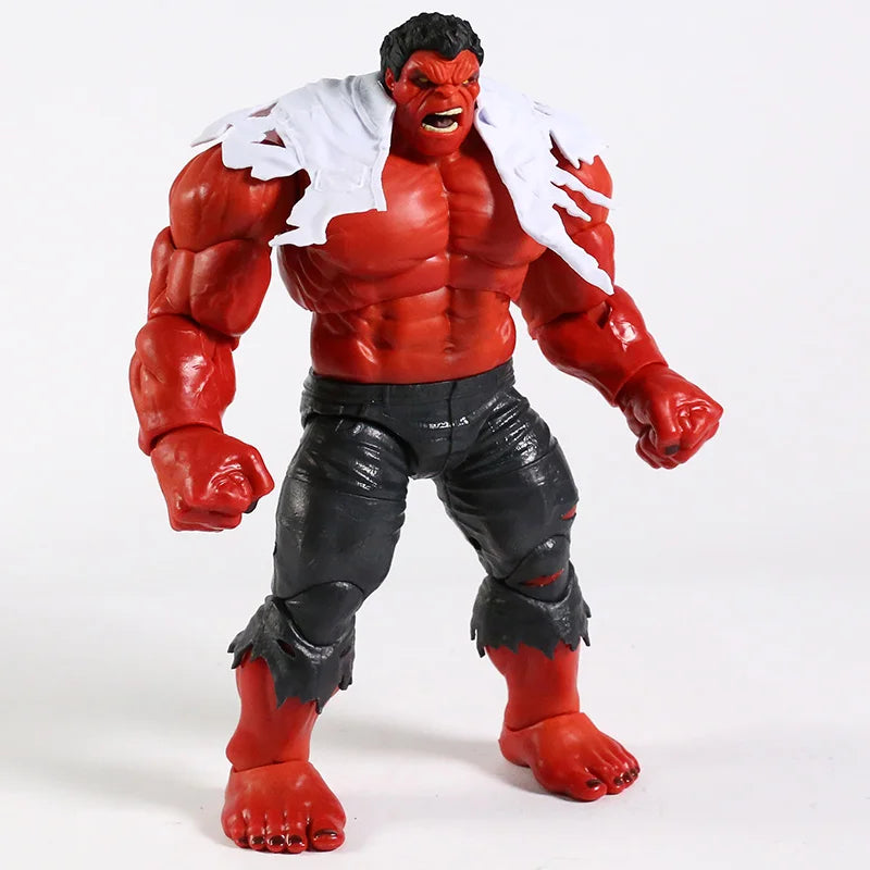 Gray Red Hulk Collectible Action Figure – Model Doll Decoration Toy