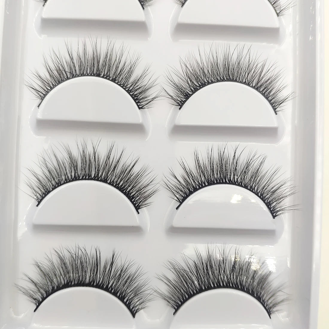 38 Styles 5 Pairs 3D Mink False Eyelashes – Natural Fake Lashes Makeup Beauty Tools