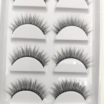 38 Styles 5 Pairs 3D Mink False Eyelashes – Natural Fake Lashes Makeup Beauty Tools
