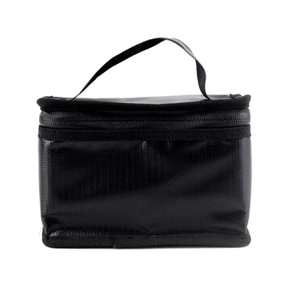 155x115x90mm Fireproof Explosion-Proof Safety Bag – 8-Compartment Storage for RC Drone, Airplane & Helicopter Batteries