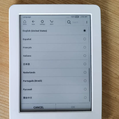 Original Kindle 6/8 Used eBook Reader – 6" E-Ink Touchscreen WiFi eReader, No Light, Better Than Kobo