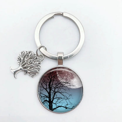 Tree of Life Keychain – Vintage Handmade Fashion Key Ring Jewelry Gift for Men & Women Party & Everyday Use Accessories