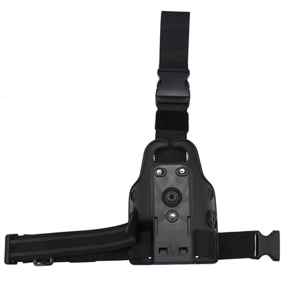 Airsoft Tactical Drop Leg Platform - Thigh Mount Holster Panel for Glock 17/19, Beretta 92/96, SIG P226, 1911