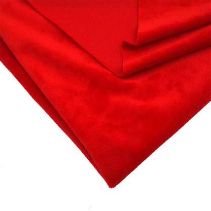 160CM/63" Wide Minky Plush Fabric – Super Soft Flannel Fabric for DIY Dolls, Toys, and Crafts, Sold by the Meter