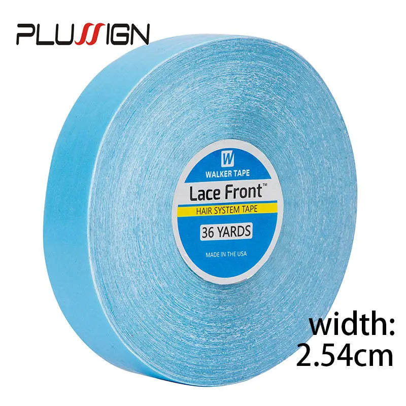 36 Yards Hair System Tape – Double-Sided No Shine Adhesive for Hair Extensions & Lace Front Wigs, Bonding & Replacement Tape