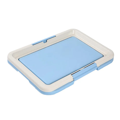Portable Indoor Dog Training Toilet: Potty Pet Toilet for Small Dogs and Cats - Cat Litter Box Puppy Pad Holder Tray, Convenient Pet Supplies
