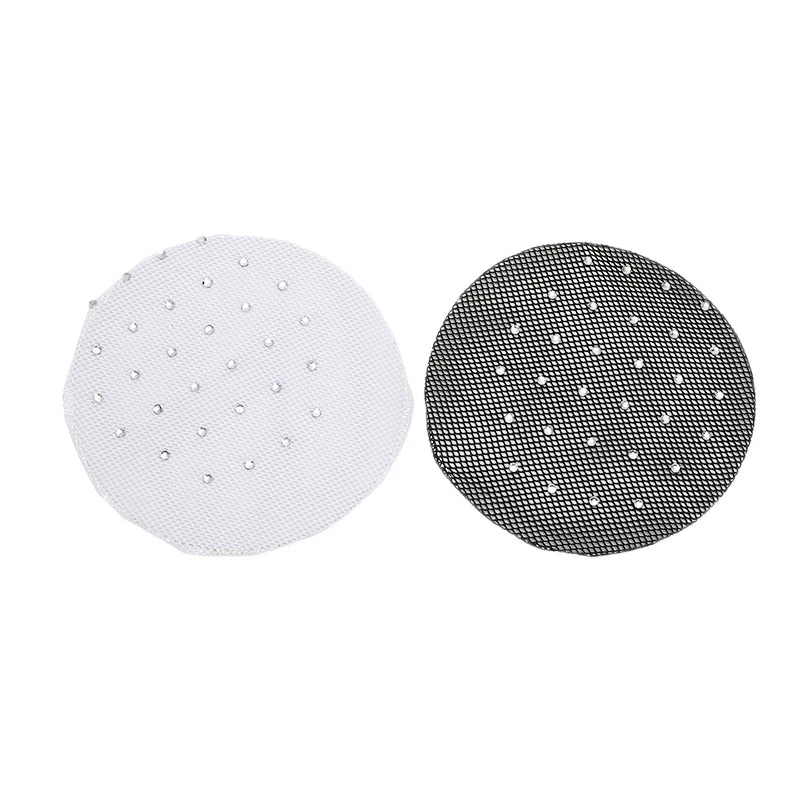 Invisible Hairnets - 1/10PCS 10cm Elastic Edge Mesh Hairnet for Wigs, Dancing, Sports - Soft Hair Accessories