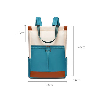 2023 New Women's Waterproof Oxford Backpack – Large Fashion Schoolbag for Teen Girls, Travel & Weekend Mochila