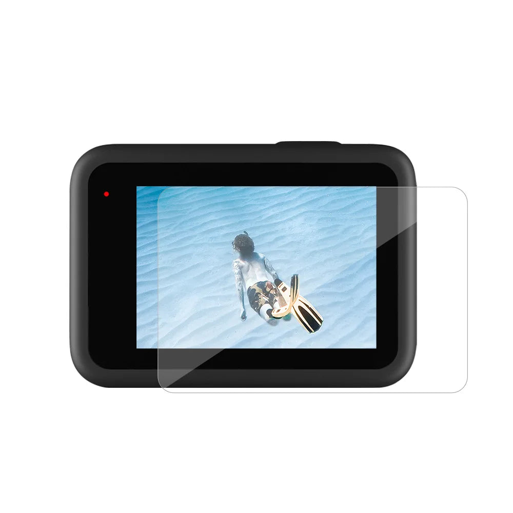 Tempered Glass Screen Protector for GoPro Hero 9–12 – Black Lens Protective Film, Camera Accessories