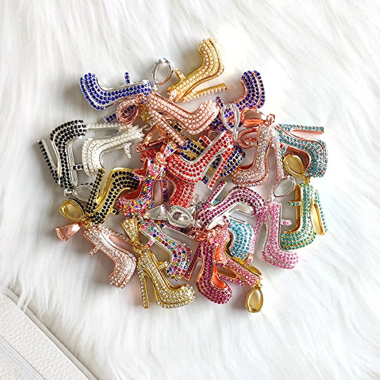 High Heel Shoe Charms for Women – DIY Jewelry Accessories Set S9