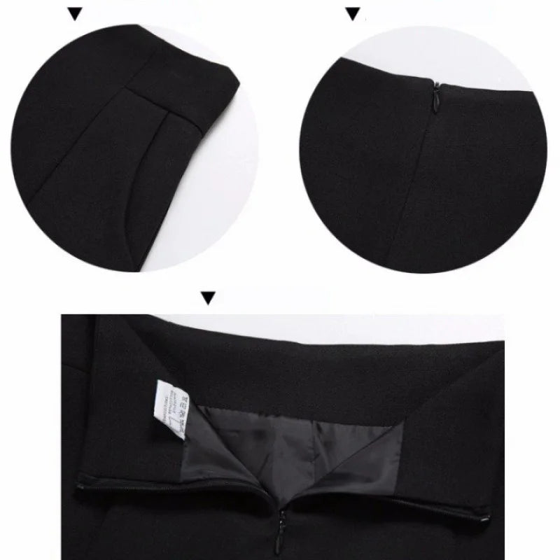 Spring Summer Women's Casual High Waist A-line Shorts - Loose Wide Leg Chiffon Shorts, Chic Black White Suit Shorts