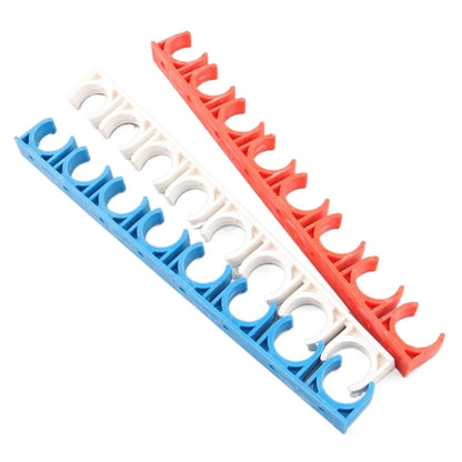 PVC Pipe Clamps — 16/20/25/32mm Water Pipe Supports & Connectors for Garden Irrigation Systems