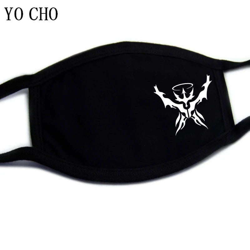 YO CHO Unisex Cotton Dust Mouth Mask – Anime Cartoon Respirator, Warm Mouth Muffle, Perfect Birthday Party Gift
