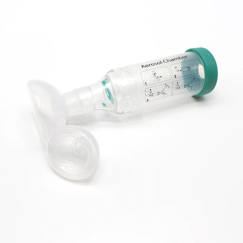 Pet Aerosol Chamber Inhaler — Silicone Mask Spacer for Cats and Dogs