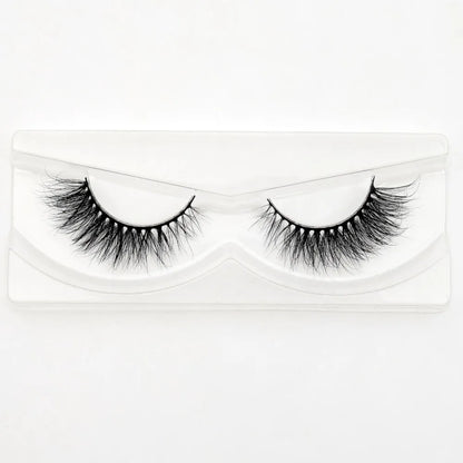Visofree 3D Mink Eyelashes – Thick Handmade Full Strip Cruelty-Free False Lashes for Makeup M56