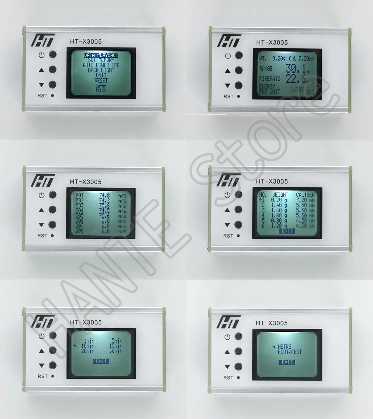 WiFi Shooting Chronograph | Ball Velocity & Energy Measurement Bullet Speed Tester
