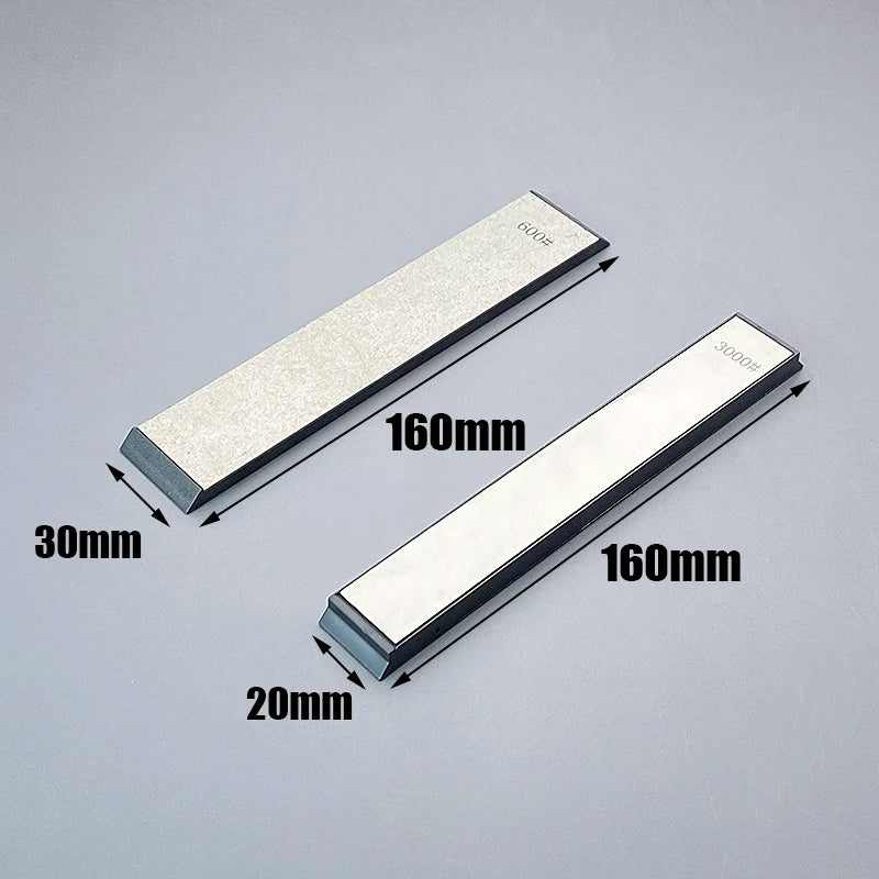 Diamond Whetstone Knife Sharpener 80-3000# – Polishing Stone Bar for Scissors, Razors & Kitchen Sharpening System
