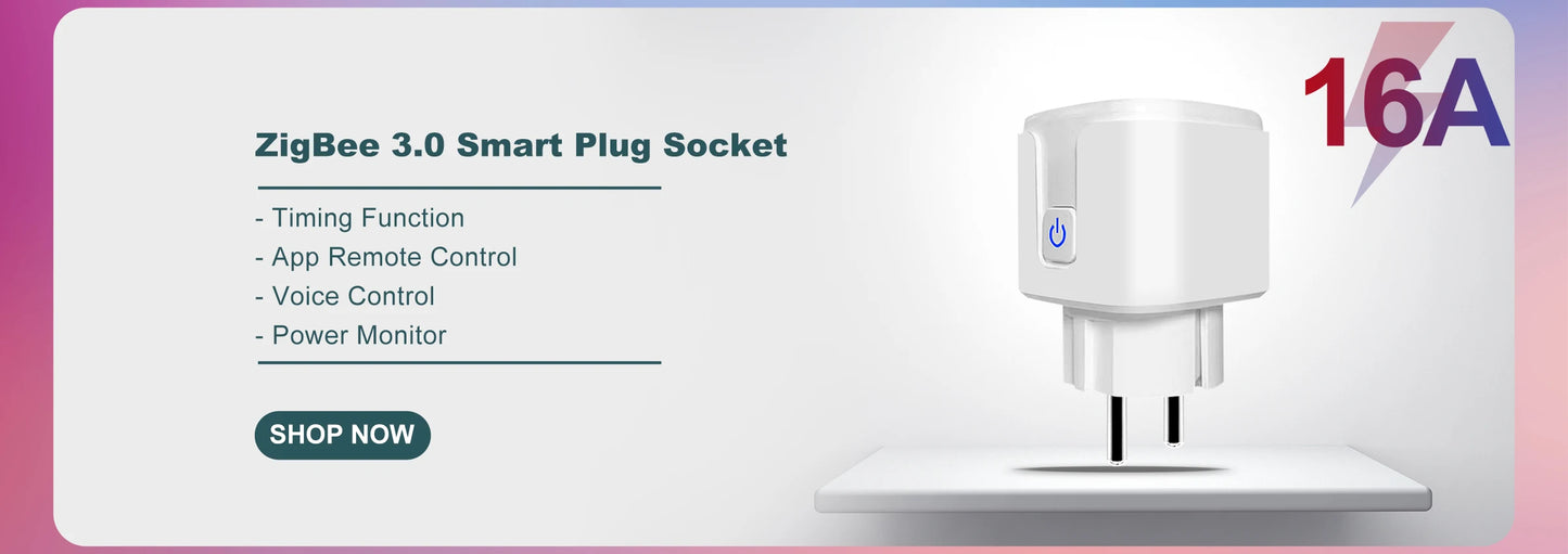 Tuya ZigBee 3.0 Smart Hub - Wireless/Wired Gateway Bridge for App & Voice Control, Alexa & Google Home Compatible