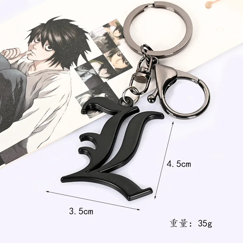 A5 Anime Death Note Notebook Set – Leather Journal, Collectible School Writing Journal with Large Anime Theme