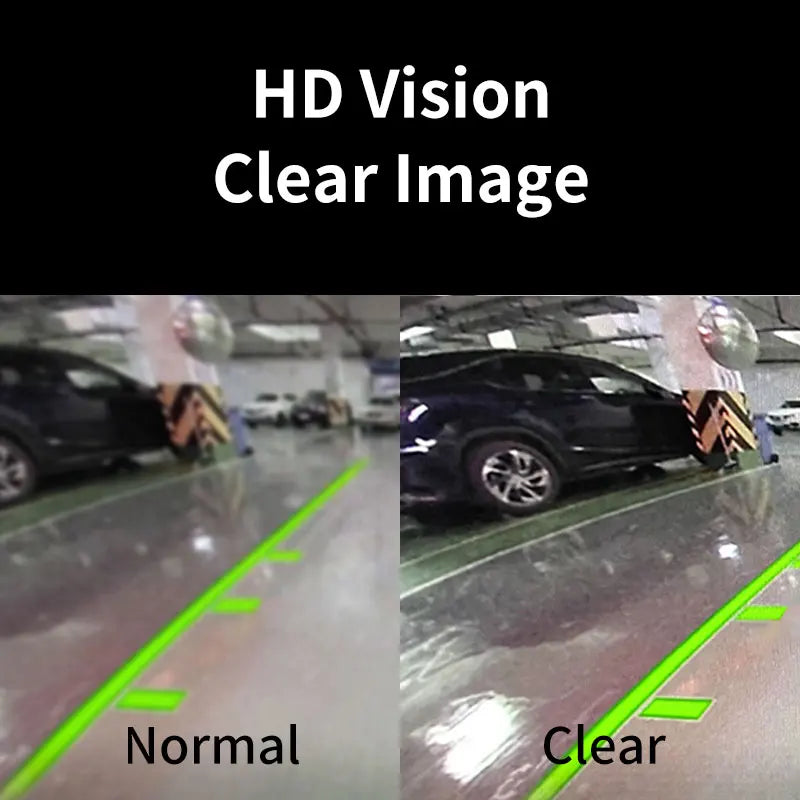 Hippcron HD Car Rear View Camera with 4 LED Night Vision – 170° Waterproof CCD Reversing & Parking Assist Auto Monitor
