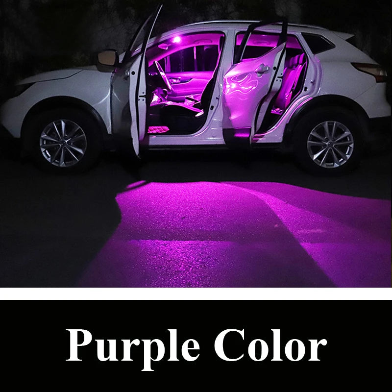 14Pcs CANBUS LED Interior Light Kit - Compatible with Toyota Camry XV40 2007–2011 Dome, Reading & Trunk Lamps