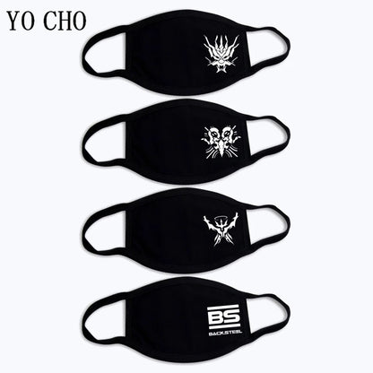 YO CHO Unisex Cotton Dust Mouth Mask – Anime Cartoon Respirator, Warm Mouth Muffle, Perfect Birthday Party Gift