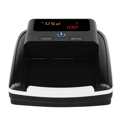 Bisofice Portable Mini Money Counter – Automatic Bill Counter with UV/MG/IR Counterfeit Detection & Paper Quality Check
