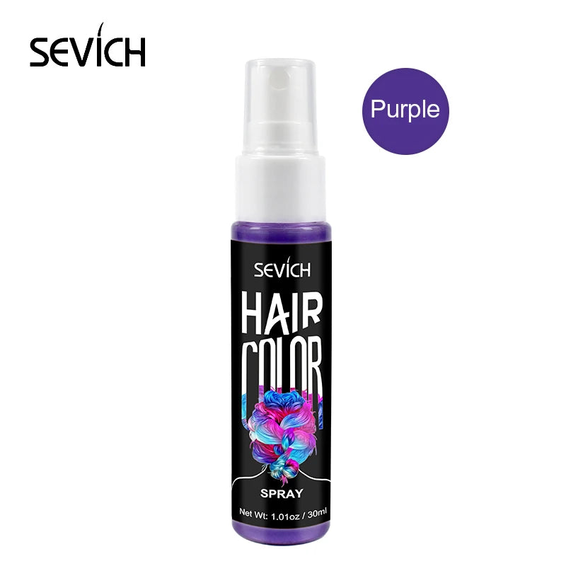 Temporary Hair Color Spray - Washable Instant Hair Dye for Multi-Color Salon Styling, Parties & DIY Looks