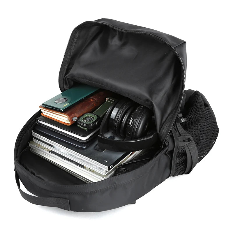 Best-Selling Casual Street Style Male Backpack | Large Capacity 17-Inch Laptop Travel Backpack | Ideal for University and College