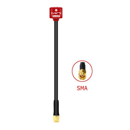 5.8G 4 RHCP Lollipop FPV Antenna – High Gain 2.8dBi SMA/RP-SMA/MMCX/UFL for Racing Drones