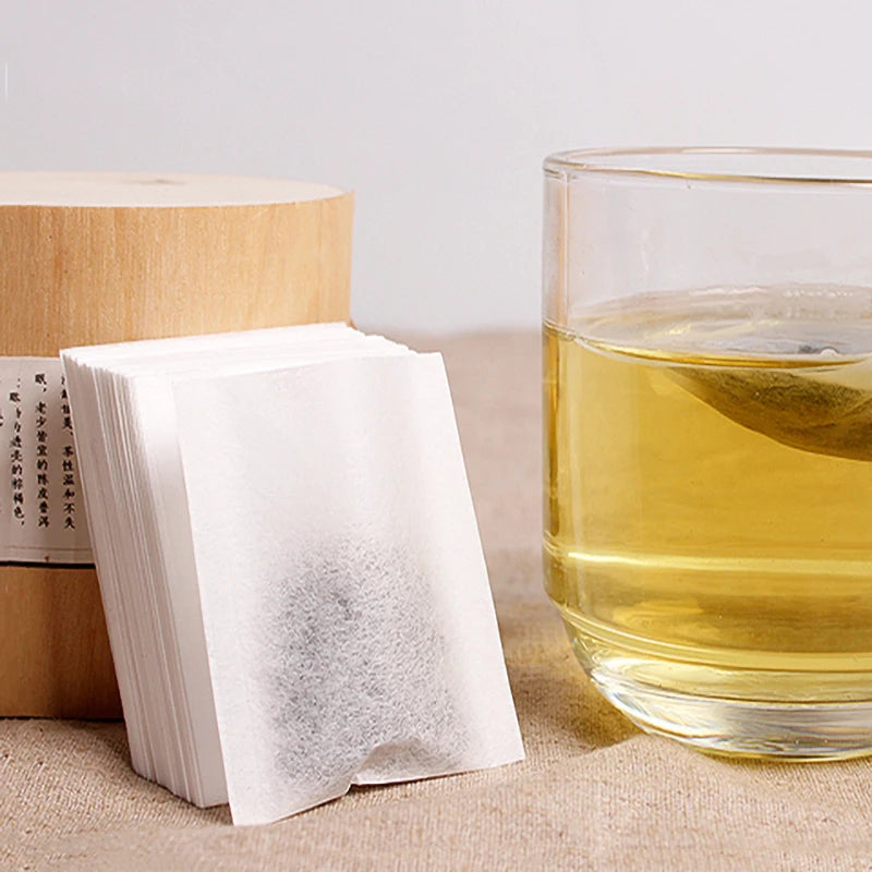 Biodegradable Tea & Coffee Filter Bags – Food-Grade, Hot-Sealed, High Permeability for Spices & Beverages