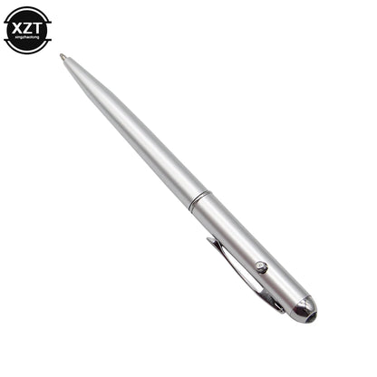 Invisible Ink Pen with UV Light — Magic Hidden Handwriting Ballpoint Pen for Office & School Supplies