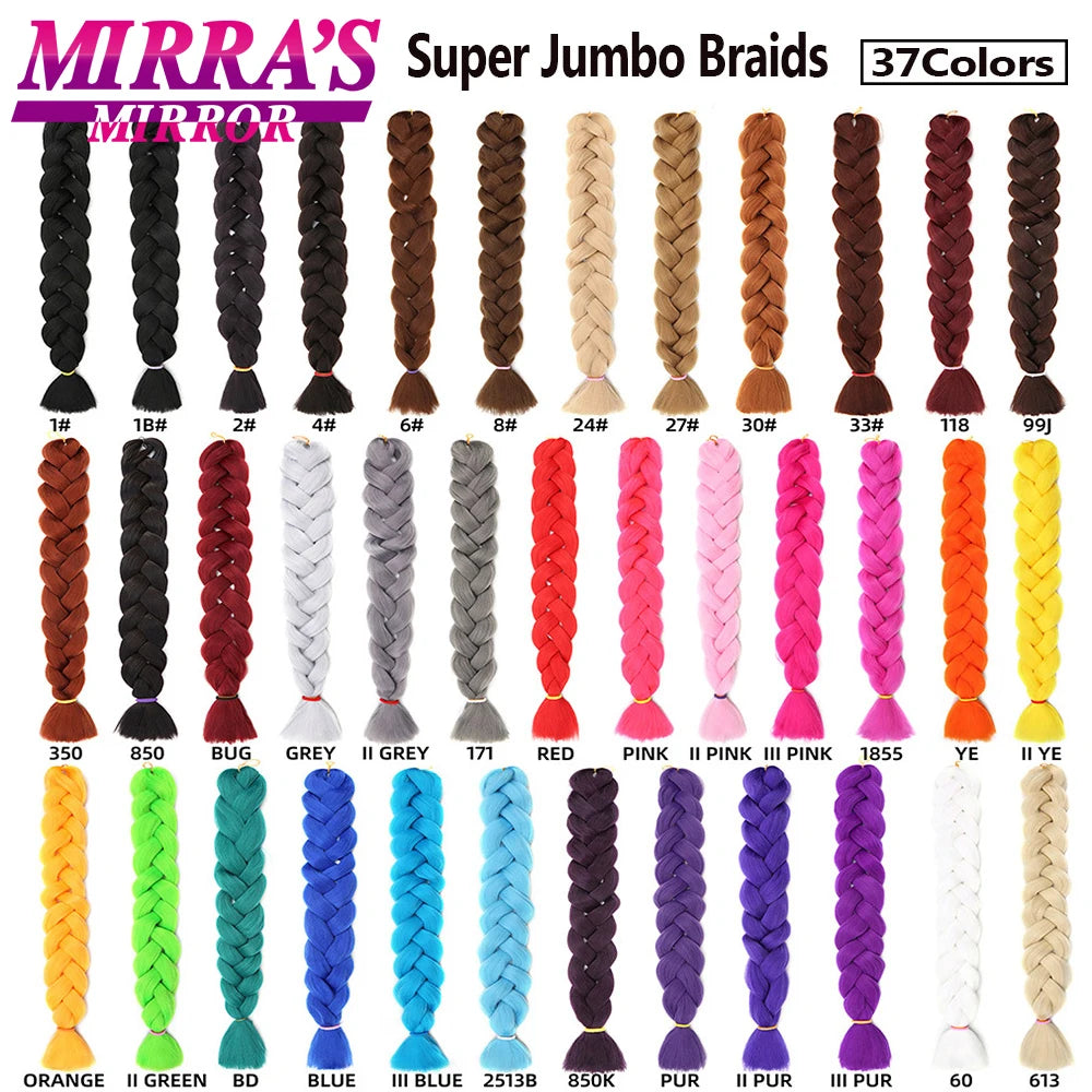 41" Jumbo Braiding Hair Extensions – Purple, Pink & Blue Ombre Synthetic Hair for Box Braids, Wholesale Support
