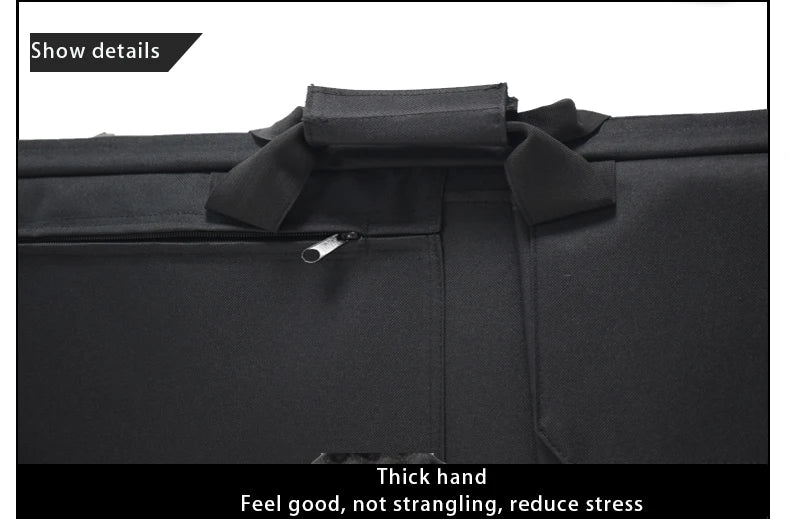 Heavy-Duty Oxford Gun Bag - Padded Hunting Rifle Carry Case for Outdoor Equipment