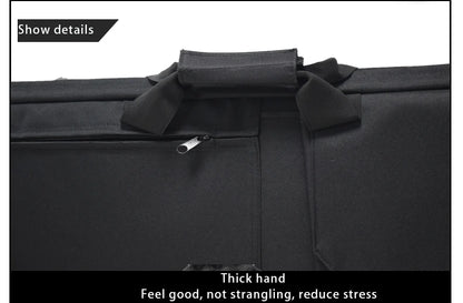 Heavy-Duty Oxford Gun Bag - Padded Hunting Rifle Carry Case for Outdoor Equipment