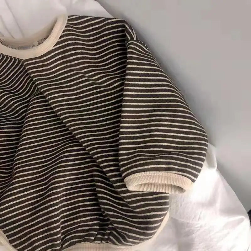 Spring Autumn Kids Sweatshirt – Cotton Long Sleeve T-Shirt for Boys & Girls 1-8Y Toddler Clothes