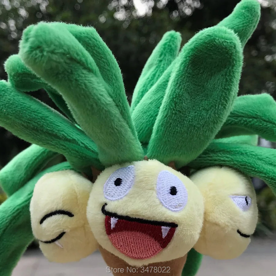 Alola Exeggutor Plush Toy - Soft Pokémon Stuffed Cartoon Game Doll for Fans & Collectors