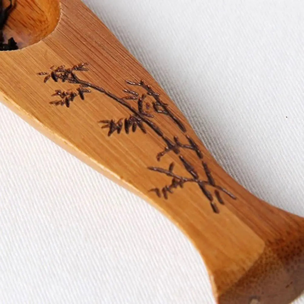 Teaware Accessories Wooden Spoon – Chinese Style Coffee Filter Scoop for Tableware