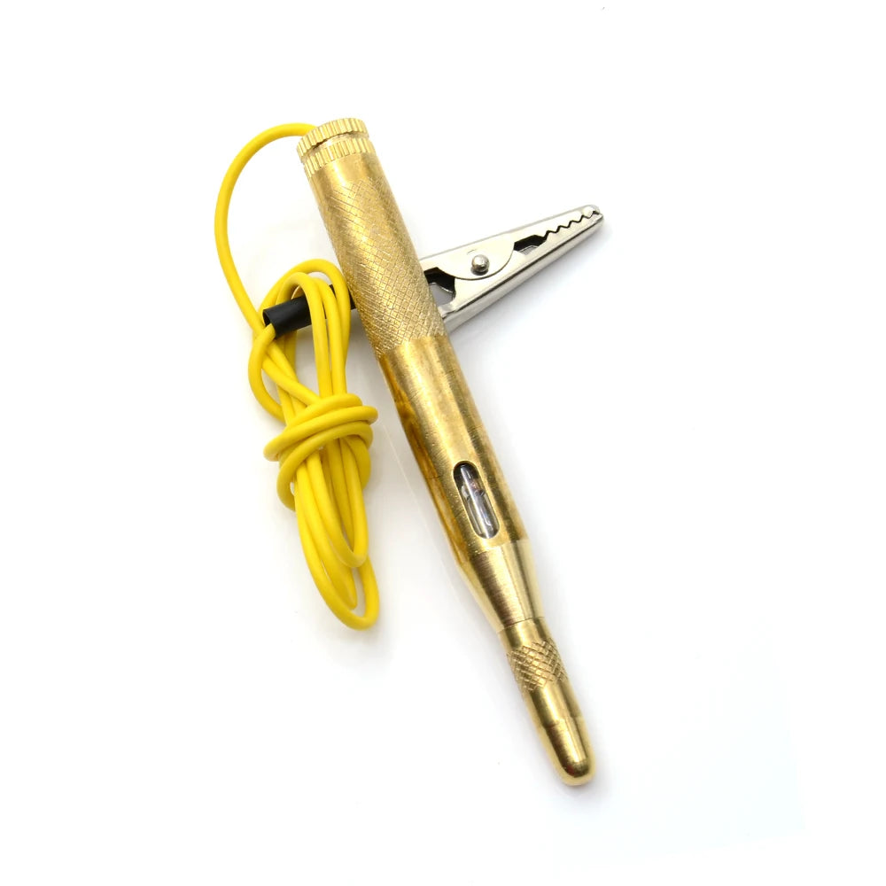 Auto Car Light Circuit Tester – DC 6V, 12V, 24V Voltage Detector Probe Lamp for Light System Testing
