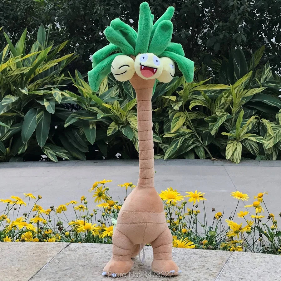 Alola Exeggutor Plush Toy - Soft Pokémon Stuffed Cartoon Game Doll for Fans & Collectors